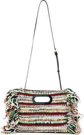 sacai New Shopper Bag Small Mix Knit - Dames - Schoudertassen - Veelkleurig - ONE Size - Katoen - Tassen