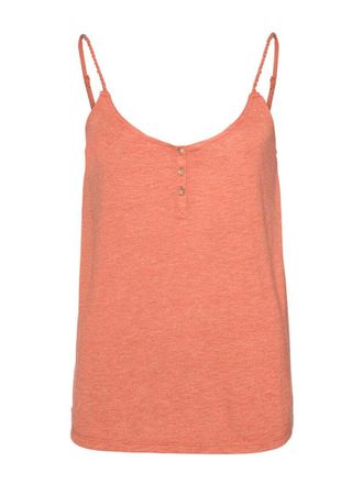 Protest Shirttop PROTEST Top MIMIZAN, Damen, Gr. L, rot (clay), Obermaterial: 65% Polyester PES. 35% Viskose CV., Tops Shirttop