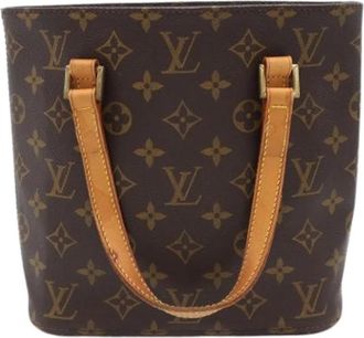 Louis Vuitton Pre-owned Vintage Tote Bag - Dames - Vintage Shopper - Bruin - ONE Size - Leer - Vintage
