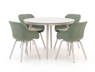 Hartman Hartman Le Soleil Element/Sophie Studio &oslash;128cm dining tuinset 5-delig