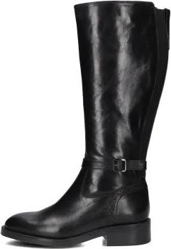 Notre-V Elegante Hoge Laarzen - Dames - Hoge Laarzen - Zwart - 37 EU - Leer - Schoenen
