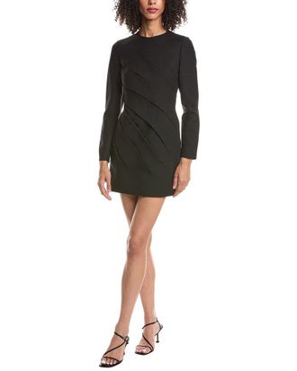 Valentino Wool & Silk-Blend Mini Dress