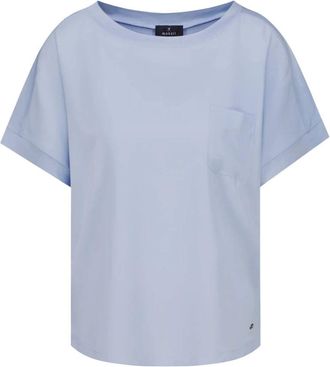 Monari Dames, Tops, Blauw, Maat: XL