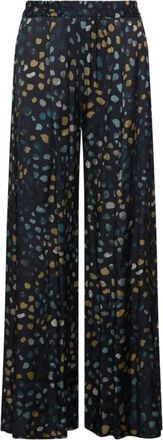 Marella Wijde broeken - Dames - Wijde Broeken - Blauw - 2XS - Broeken