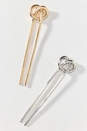 Bindya Knot Hair Pins, Set of 2