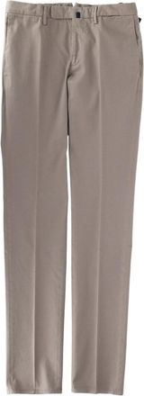 Incotex Straight-Leg Tailored Trousers With Smooth Fabric Finish