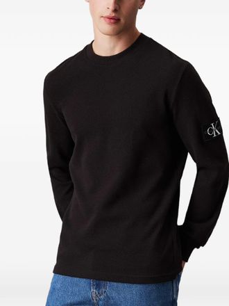Calvin Klein long sleeve t-shirt - men - Cotton - S - Black