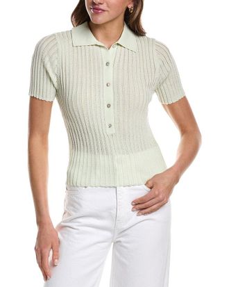 525 america Maya Semi Sheer Top