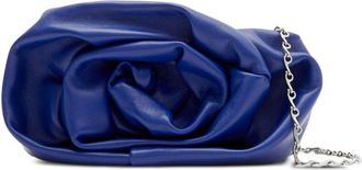 Burberry Rose leather clutch bag - women - Lamb Skin - One Size - Blue