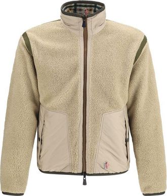 Moncler Reversible Check-Pattern Fleece Jacket - Multicolor