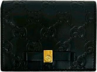 Gucci Pre-owned Wallets, female, Black, Size: ONE SIZE Pre-owned Wallet
