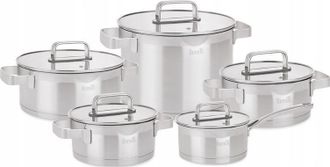 OEM Mistral Br-6378 Juego De Cacerolas Acero Inoxidable