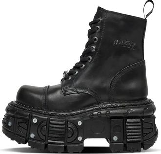 New Rock Mujer, Zapatos, Negro, Talla: 39 EU