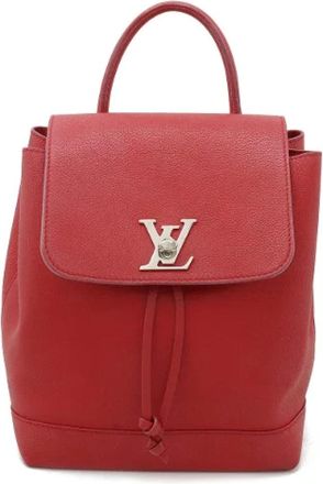 Louis Vuitton Pre-owned Backpacks, female, Red, Size: ONE SIZE Pre-owned Leather backpacks