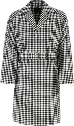 Prada Ge&euml;mbroideerde Katoenen Overjas