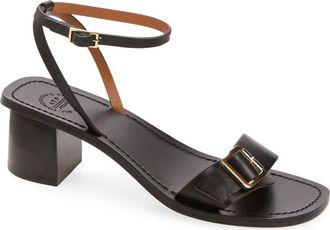 ATP Atelier Mori Ankle Strap Sandal in Black at Nordstrom, Size 10Us