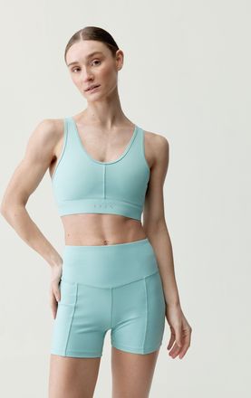 Born Living Yoga Top Deo Greece Blue
