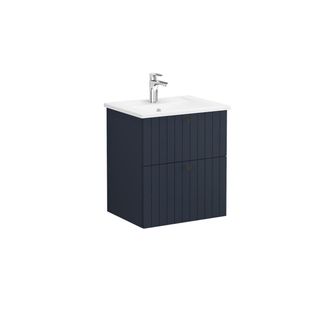 Vitra Mueble De Ba&ntilde;o Con Lavabo Root 60x67x46 Cm Azul Mate (rootg60bints)