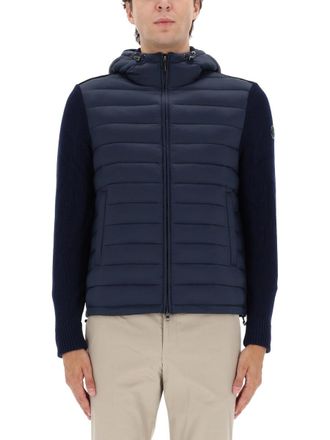Colmar Hooded Jacket With Knitted Sleeves-Uomo