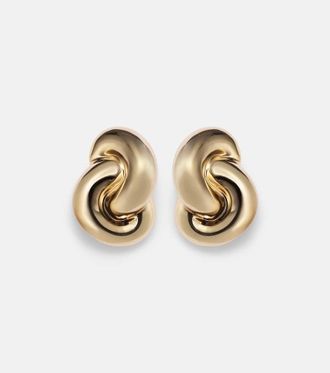 Jennifer Fisher Knot 10kt gold clip-on earrings