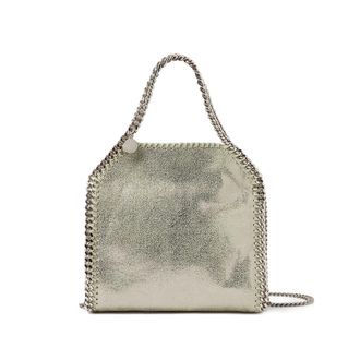 Stella McCartney Mini Falabella Metallic Tote Bag
