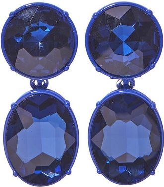 Carolina Herrera Cz Tonal Crystal Earrings