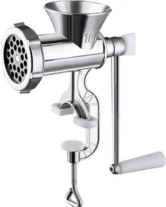 OEM Picadora De Salchichas Manual De Metal: Un Utensilio De Cocina Hecho A Mano Para Ajo, Carne Picada Y Condimentos De Chile Un Procesador De Alimentos M