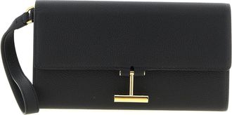 Tom Ford Hammered Clutch Black