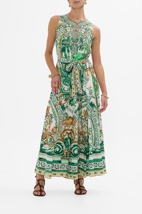 Camilla Flared Jumpsuit Corridor Of Calm at Nordstrom, Size X-Large Au