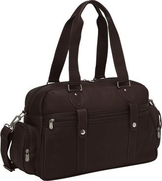 Piel Leather 3017 - CHC Adventurer Carry - On Satchel - Chocolate
