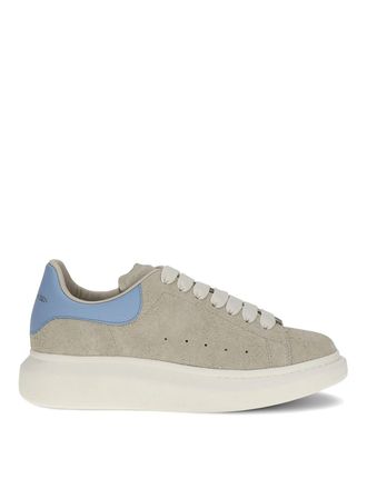 Alexander McQueen Colored Brushed Suede Oversized Sneakers