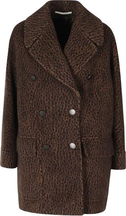 Tagliatore Abrigo cruzado Lillian - Coats - Mujer - Marr&oacute;n - 2XS