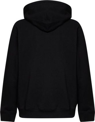 Gucci Mens Hoodie Black Cotton Sweatshirts Sweater