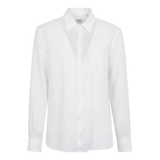 Aspesi Casual Shirts - Heren - Casual Overhemden - Wit - 3XL - Overhemden