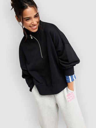 Roxy Everfree Half-Zip Sweater grau