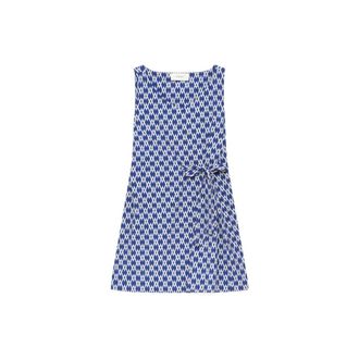 Maliparmi Sleeveless Tops, female, Blue, Size: 2XL Diamond Glow Top