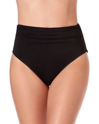 Magic Suit By Miraclesuit Solid Tricot Shirred Brief