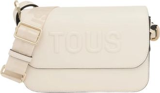 Tous Beige Brenda Schoudertas - Dames - Schoudertassen - Beige - ONE Size - Leer - Tassen