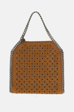 Stella McCartney Borsa Mini Falabella In Alter Suede Con Borchie
