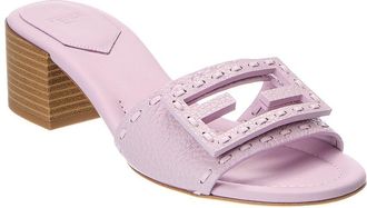 Fendi Fendi Baguette Leather Sandal