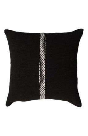 VOZ Centro Lineas Square Small Pillow in Black/ivory at Nordstrom
