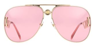 Versace VE2255 1002A4 Mens Sunglasses Gold Size 63