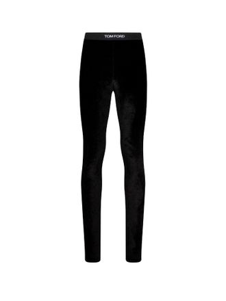 Tom Ford Velvet Leggings-Donna
