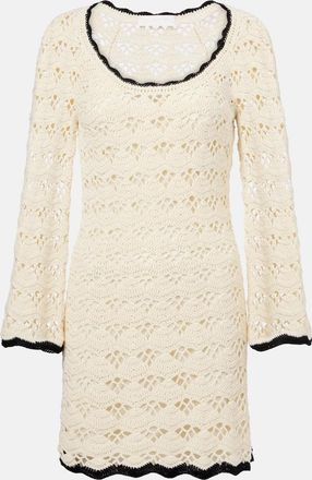 Zimmermann Abito corto Rhiannon in cotone