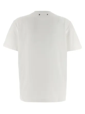 Golden Goose Crystal-Embellished Crew Neck T-shirt - White
