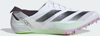 adidas adidas Performance Mens Adizero Finesse Track and Field Shoes - White & Black - Size UK 12.5