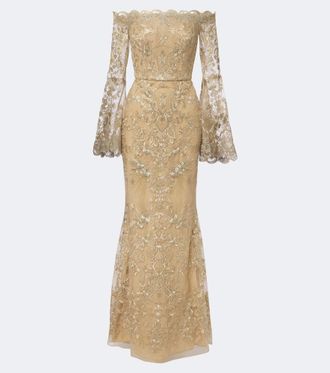 Elie Saab Vestido de fiesta de encaje