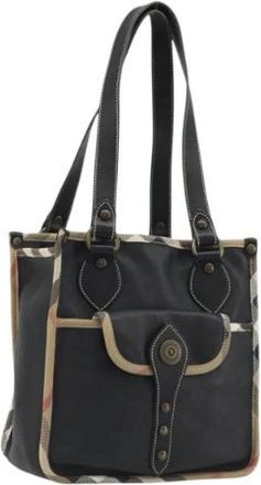 Burberry Pre-owned Vintage Schoudertas - Dames - Vintage Handtas - Zwart - ONE Size - Leer - Vintage