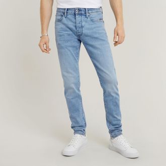 G-Star 3301 Slim Jeans - Midden blauw - Heren