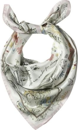 Riani Zijden Sjaal - Dames - Zijden sjaals - Beige - ONE Size - Accessoires